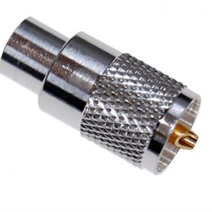 UHF PL 259 Male Connector (RG58)