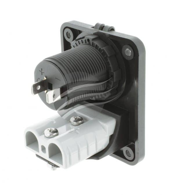 DOUBLE FLUSH MOUNT HOUSING 50a ANDO STYLE PLUG AND ACC - Image 2
