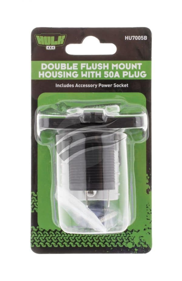 DOUBLE FLUSH MOUNT HOUSING 50a ANDO STYLE PLUG AND ACC - Image 3