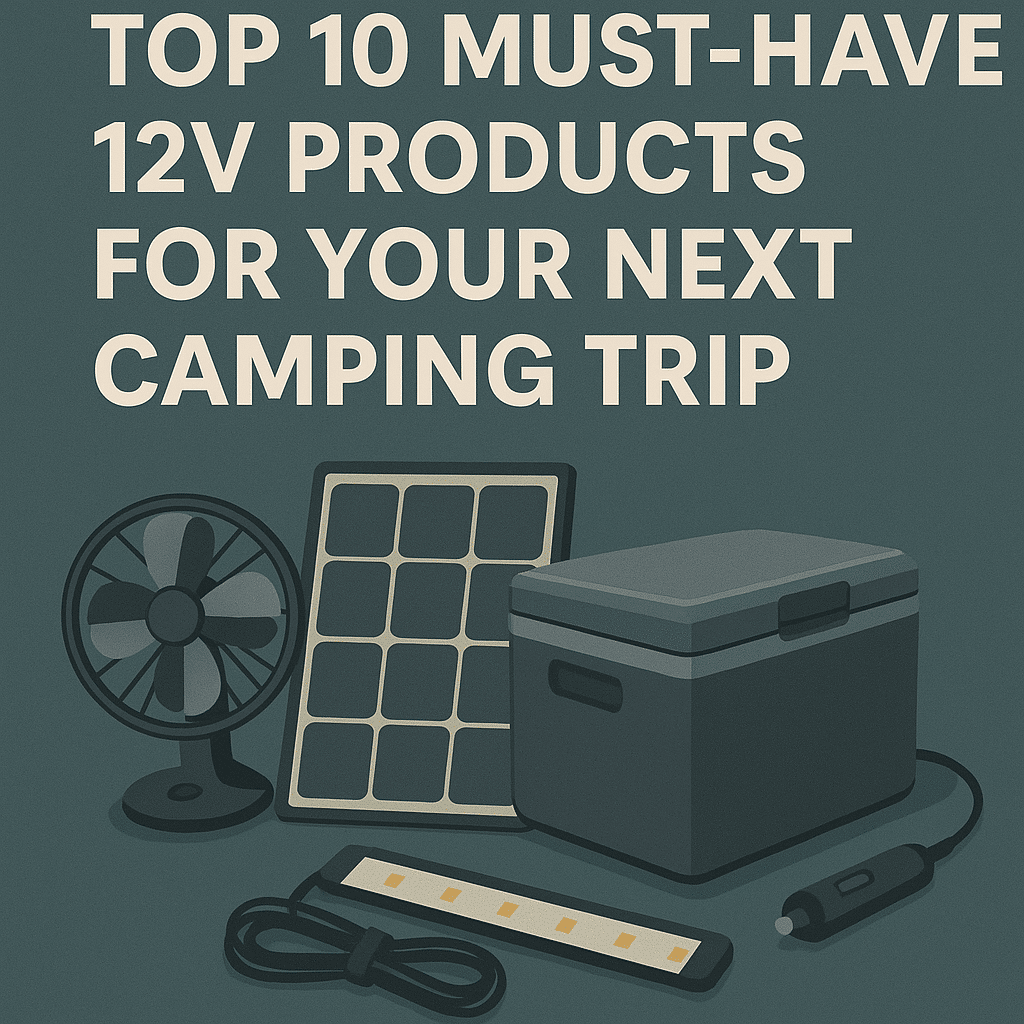 12V Camping Accessories
