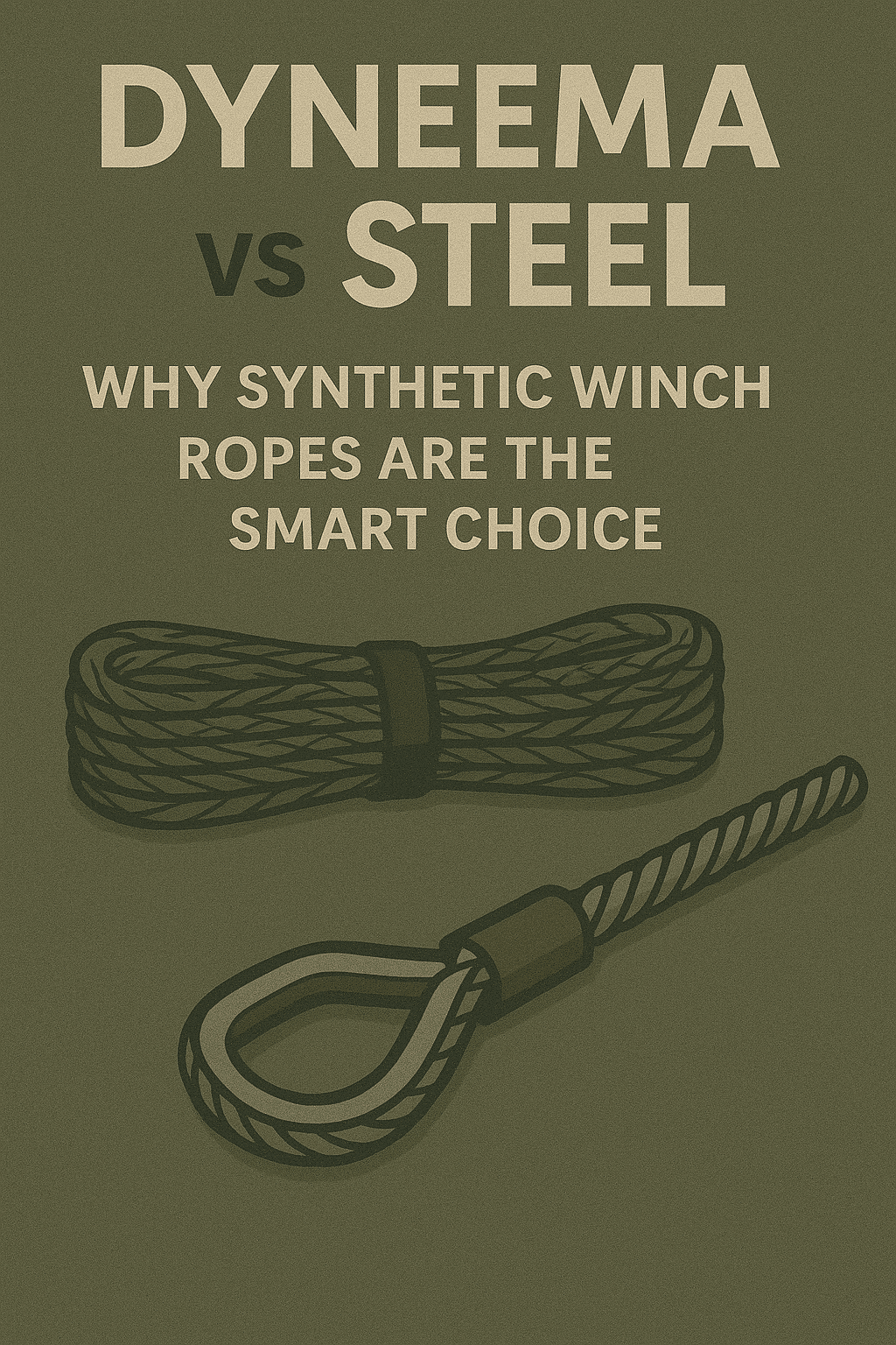 DYNEEMA vs Steel: Why Synthetic Winch Ropes Are the Smart Choice
